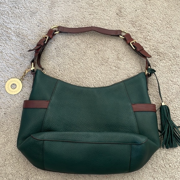 Isaac Mizrahi dark green leather purse 👜 - Picture 6 of 6